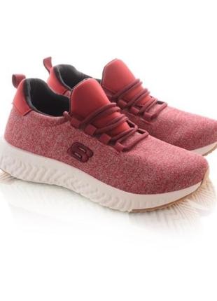 Стильные бордовые кроссовки из текстиля кеды сетка