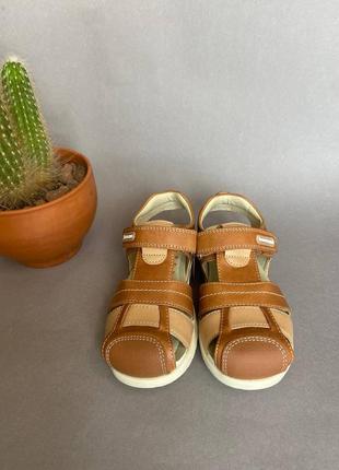 Закриті шкіряні сандалі biomecanics для хлопчика