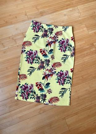 Эффектная,натуральная юбка-карандаш