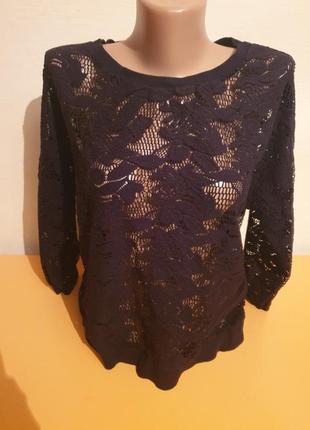 Легенька кружевна кофточка кроше