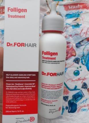 Укрепляющая маска против выпадения волос dr.forhair folligen treatment1 фото