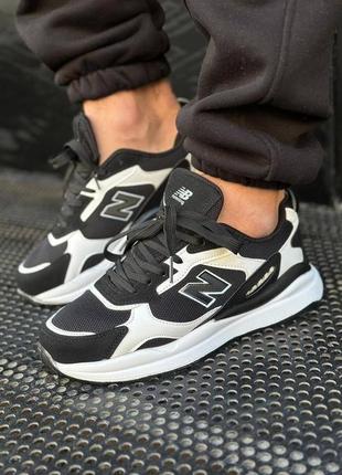 Мужские кроссовки new balance black white Ею баланс черно-белые1 фото