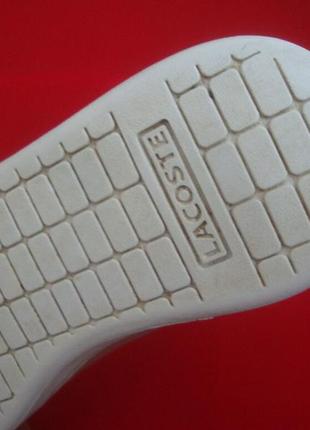 Кросівки lacoste оригінал 29-30 розмір 7