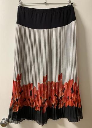 Юбка в цветы