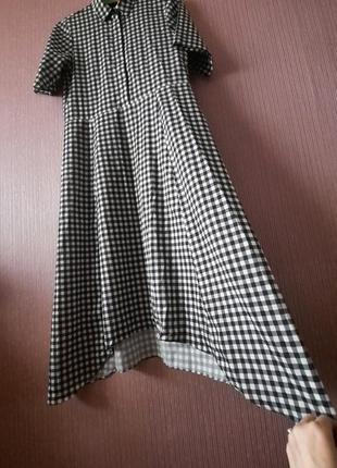 Дизайнерское асимметричное стильное платье от monki