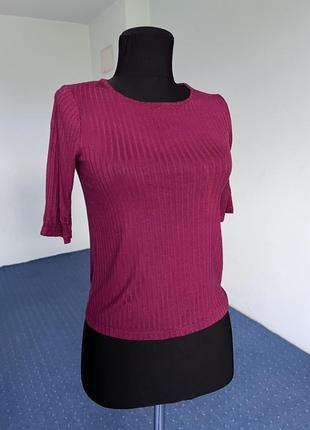 Футбока в рубчик