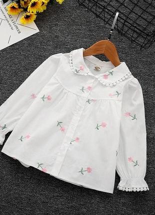 Красивая блуза рубашка вышиванка 🌸1 фото