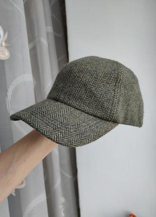 Кепка бейсболка orvis вовняна кепка бейсболка 53-58 stetson harris tweed