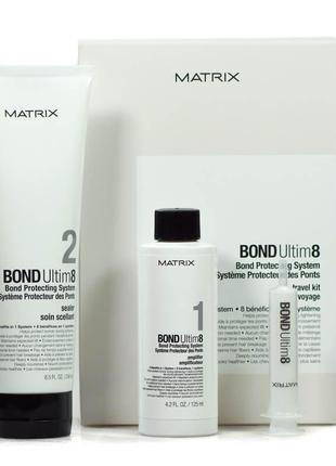 Мини-набор для защиты волос при окрашивании matrix bond ultim8 protect2 фото
