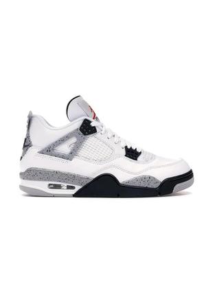 Кроссовки мужские nike air jordan 4 retro белые / кросівки чоловічі найк аир джордан білі кроссы