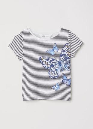 Футболка на 6-8 лет h&m