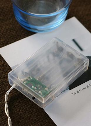 Гірлянда кульки led світлодіодна. для дизайну. ротанг. на батарейках.8 фото