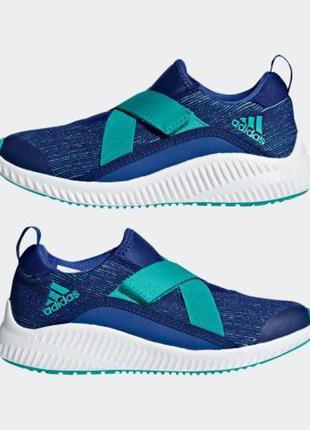 Стильные кроссовки на липучке модель 2018 adidas fortarun x shoes