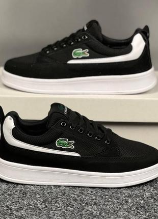 Купити чоловічі кеди lacoste,купить мужские кроссовки lacoste топ качество