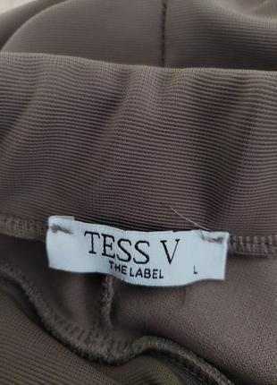 Лосины леггинсы с разрезами трикотани узкие брюки