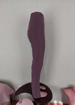 Лосины леггинсы с разрезами трикотани узкие брюки