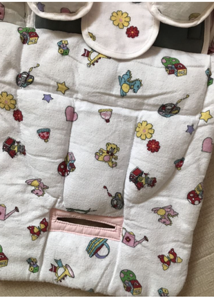 Матрасик вкладыш в коляску и автокресло ontario baby universal elite. сост. нового