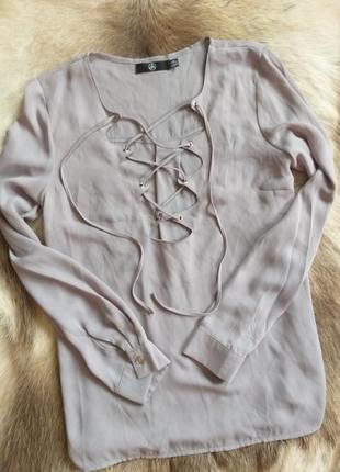 Блуза на переді з шнурівкою 10(38)