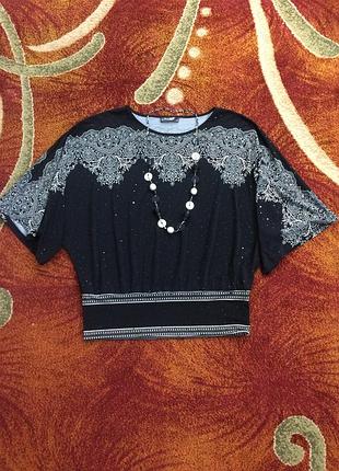 Блуза з принтом!