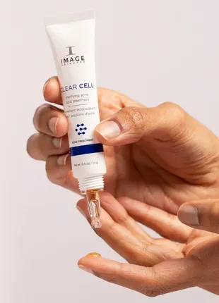 Image clear cell clarifying salicylic blemish gel точечный салициловый гель