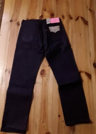 Брендові фірмові джинси levi's 501 shrin-to-fit, оригінал,нові з бірками,розмір 35/34.3 фото