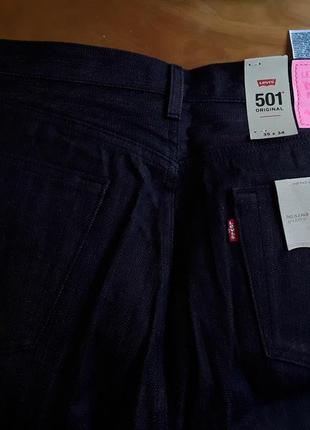 Брендові фірмові джинси levi's 501 shrin-to-fit, оригінал,нові з бірками,розмір 35/34.