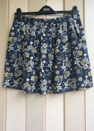 Универсальная демисезонная юбка. 100% хлопок.