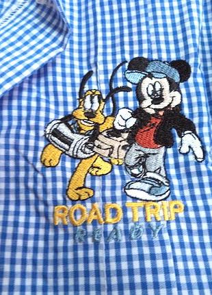 Mickey mouse платье оригинал хлопок,классное 4