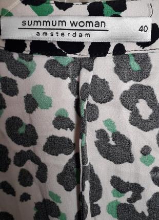 Актуальное платье на запах в леопардовый принт от summum woman(amsterdam)7 фото