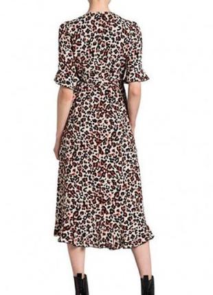 Актуальное платье на запах в леопардовый принт от summum woman(amsterdam)9 фото