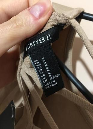 Новый топ forever 21 со шнуровкой на спине5 фото