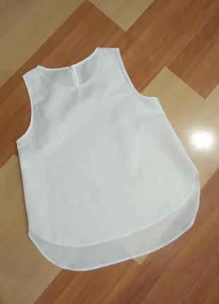 Белая блузка 2xl/3xl (16/18)5 фото