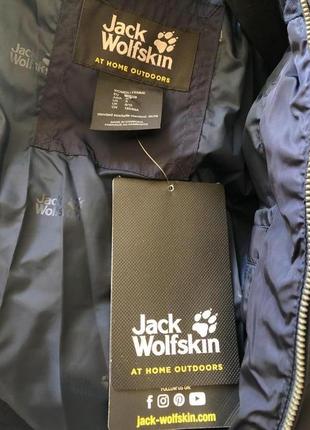 Пуховик зимний jack wolfskin women's baffin island. оригинал9 фото