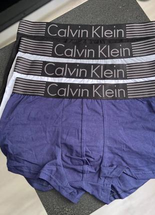 Мужской набор трусов calvin klein 4 шт  +  фирменная коробка4 фото