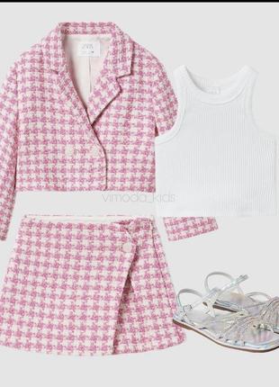 Красивий стильний костюм zara