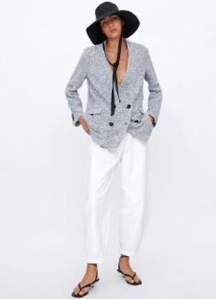 Zara пиджак букле3 фото