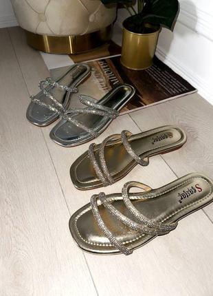 Шикарні шльопанці шльопки жіночі шлепанцы женские шлёпки