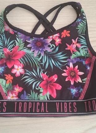 Спортивный топ детский tropical 8 лет