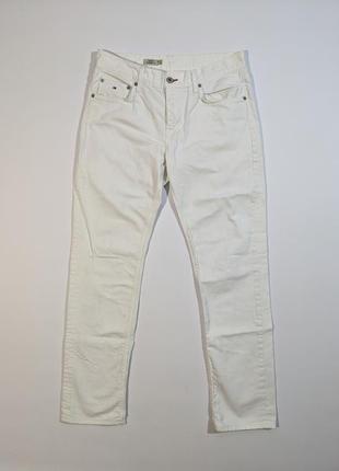 Оригинальн!! белые джинсы tommy hilfiger denton straight fit