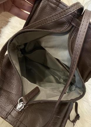 Кожаный рюкзак.3 фото