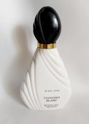 Туалетная вода shahana blanc black onyx винтажная