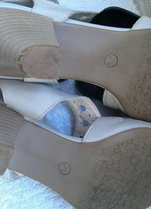 100% кожа  женские кожаные босоножки на широкую полную ногу туфли для танцев, свадебные туфли7 фото
