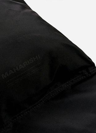 Сумка maharishi helmet bag 5 pack black6 фото