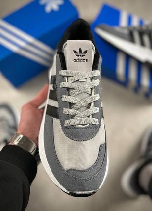 Кроссовки adidas серые4 фото