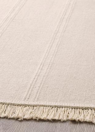 Ковер, плоское плетение, натуральный, 55х85 см1 фото