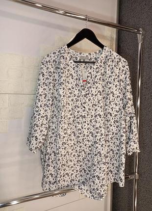 Блуза жатка свободная блузка c&a canda