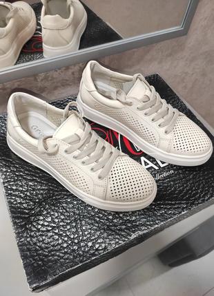 Кеды, мокасины,кожа, перфорация