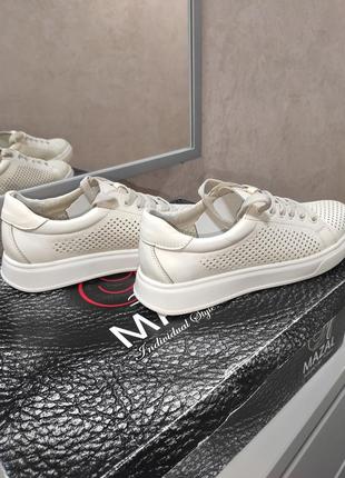 Кеды, мокасины,кожа, перфорация