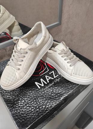 Кеды, мокасины,кожа, перфорация