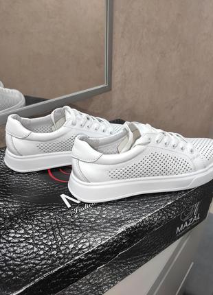 Мокасины, кеды женские, кожа